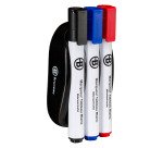 Porte-marqueurs magnétique + 3 marqueurs Bruneau