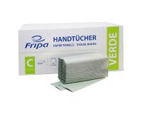 Fripa Essuie-mains VERDE, 250 x 330 mm, pli-C, vert