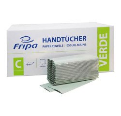 Fripa Essuie-mains VERDE, 250 x 330 mm, pli-C, vert