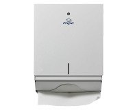 Fripa Distributeur d'essuie-mains pliés, métal, grand, blanc