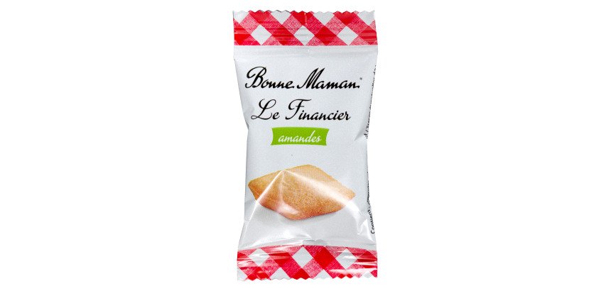 Le financier amandes bord de tasse - Carton de 200