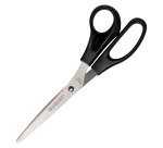 Ciseaux droitiers bouts pointus 21 cm noirs