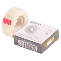 Plakband Pavo onzichtbaar - Breedte 19 mm x lengte 33 m