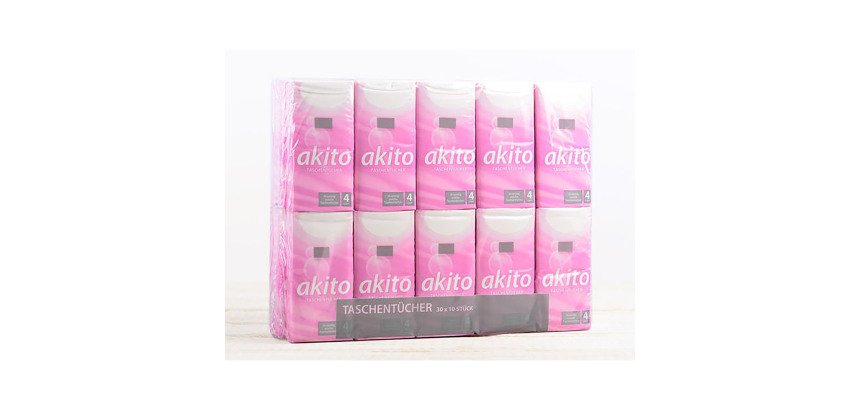 Fripa Mouchoir Akito, 4 couches, extra blanc, pack de 30