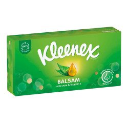 Mouchoirs Balsam, 4 couches, blanc, boîte de 56