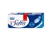 Mouchoirs super-soft, 4 couches, pack de 15, blanc