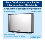 TORK Distributeur de papier toilette 'Mini Jumbo', inox