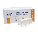 Fripa Essuie-mains COMFORT, 250 x 330 mm, pli C, extra blanc