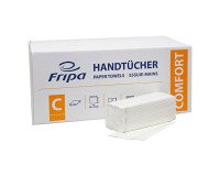 Fripa Essuie-mains COMFORT, 250 x 330 mm, pli C, extra blanc