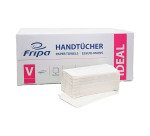 Fripa Essuie-mains IDEAL, 250 x 230 mm, pli-V, extra blanc