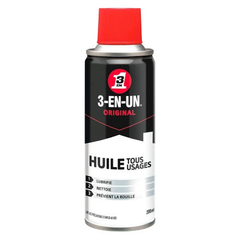 Huile tous usage 3-en-Un Original - Aérosol de 200 ml