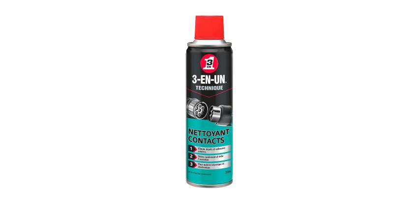 Nettoyant contacts 3-en-Un Technique - Aérosol de 250 ml