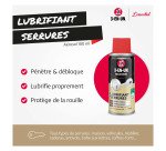 Lubrifiant serrures 3-en-Un Technique - Aérosol de 100 ml