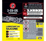 Lubrifiant au silicone 3-en-un Technique - Aérosol de 250 ml