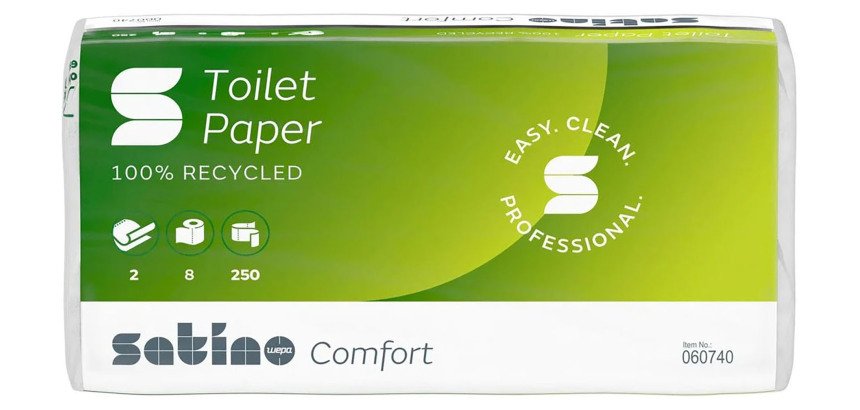 Papier toilette Satino Comfort MT1, 2 couches, extra