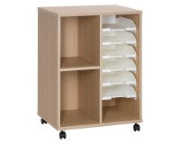 Mobile mixed dessert Pixy 6 sliding baskets