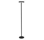 Lampadaire Led double éclairage - 55 W - Aluminium