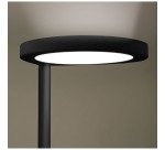 Lampadaire Led double éclairage - 55 W - Aluminium