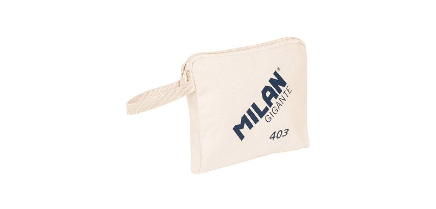 Bolsa de mano colección MILAN GIGANTE 403 since 1918, beige