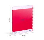 Cuaderno A4 5x5 80 hojas 95 g MILAN nata® 624 since 1918