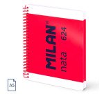 Cuaderno A5 5x5 80 hojas 95 g MILAN nata® 624 since 1918