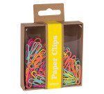 Trombone acier plastifié 33 mm - Boîte de 50