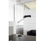 Lampada da tavolo Led Office Maul colore grigio - nero