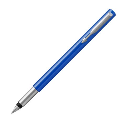 Stylo plume Vector Parker corps bleu - pointe moyenne