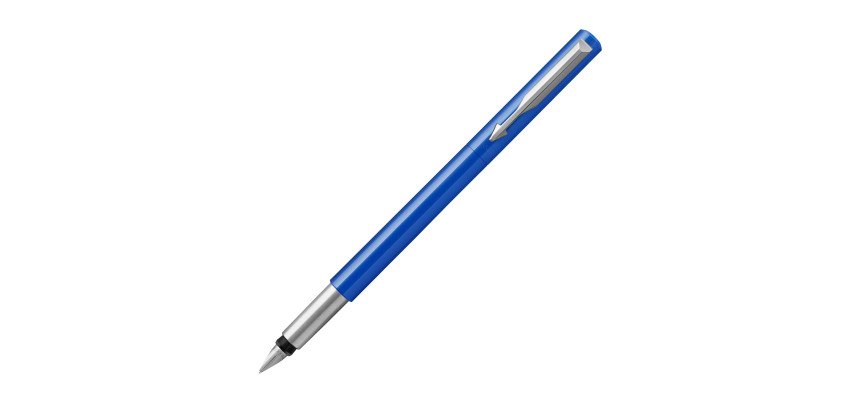 Stylo plume Vector Parker corps bleu - pointe moyenne