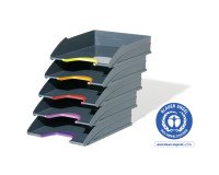 Pack de 5 bandejas portadocumentos Durable Varicolor®