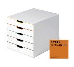 Módulo de archivo Durable Varicolor® Mix 5 cajones