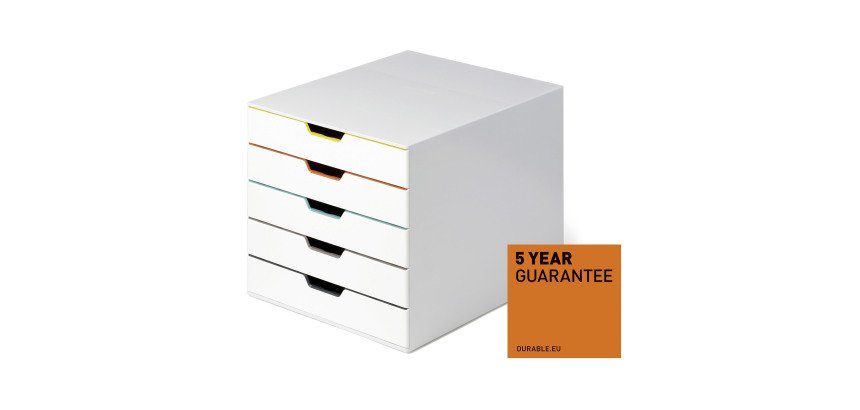 Módulo de archivo Durable Varicolor® Mix 5 cajones