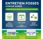 Entretien longue durée pour fosses septiques - 500g