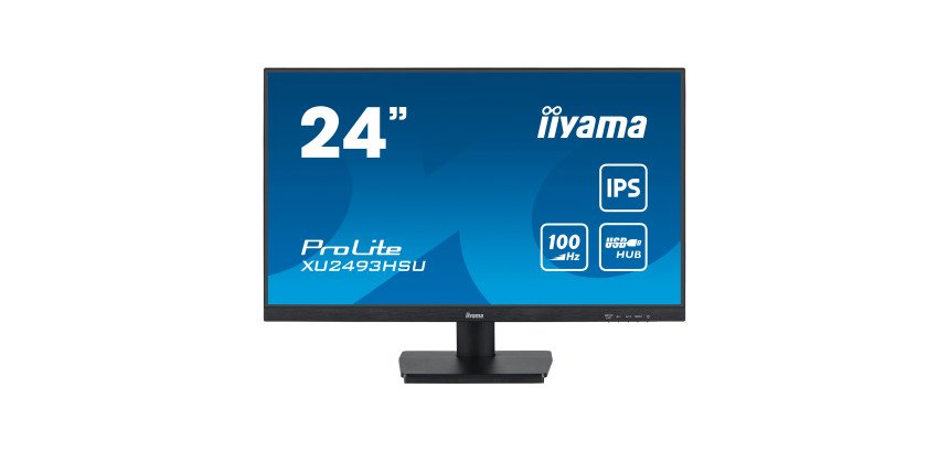 iiyama ProLite XU2493HSU-B7 écran plat de PC 60,5 cm (23.8") 1920 x 1080 pixels Full HD LED Noir