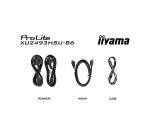 Ecran PC iiyama 24" (60,5 cm) PROLITE XU2493HSU-B7