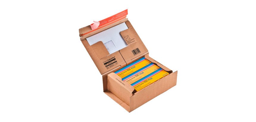 Scatole ColomPac Strip adesiva Avana 190 mm (A) 10 unità