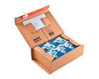 Scatole ColomPac Strip adesiva Avana l x p x h (cm) = 30,5 x 21,2 x 11 (A4) 10 unità