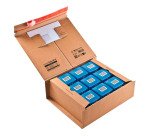 Scatole ColomPac Strip adesiva Avana 315 (l) x 385 (P) x 130 (A) mm 10 unità