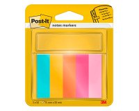 Lesezeichen auf Papier in den Farben Beachside Post-it - 50 Blatt-Spender