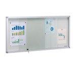 Vitrine d'affichage intérieur - 12 feuilles