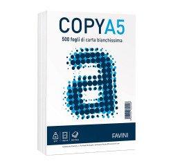 Paper Copy - A5 - 80 gr - white - Favini - package 500 sheets