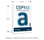 Carta A5 Favini Copy  80g risma da 500 fogli - Carta per stampa e fotocopie