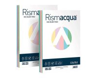 Carta A3 Favini Rismacqua mix 5 multicolore 200g - colori tenui assortiti  - risma da 125 fogli - Cartoncino per stampa e fotocopie