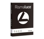 Carta A4 Favini Rismaluce nero monocolore 200g - rimsa da 125 fogli - A67A134  - Cartoncino per stampa e fotocopie