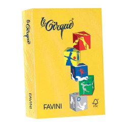 Carta Le Cirque - A4 - 160 gr - giallo zolfo 200 - Favini - conf. 250 fogli