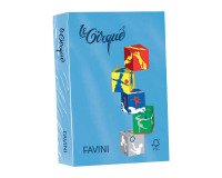Paper Le Cirque - A4 - 80 gr - royal blue 204 - Favini - pack of 500 sheets - Favini A71G504 inkjet paper