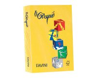 Le Cirque  Paper - A4 - 80 gsm - sulfur yellow 200 - Favini - pack of 500 sheets - Favini A71L504 inkjet paper