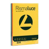 Cardboard Favini Rismaluce mix 8 strong colors Assorted colors A4 200g 125 sheets