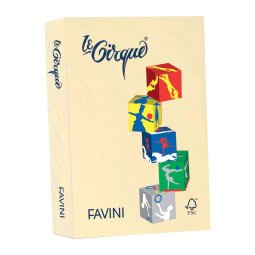 En_carta le cirque - a4 - 80 gr - giallo pastello