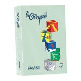Carta A4 Favini Le Cirque 80g - verde pistacchio pastello 102 - risma da 500 fogli - Carta per stampe e fotocopie
